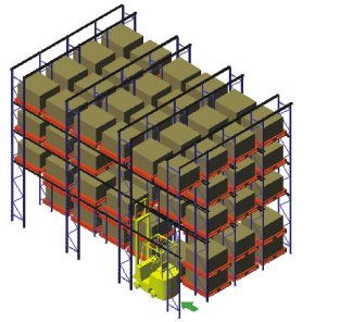 駛入式貨架、食品塑料周轉箱與貨物倉儲服務 構建高效現代倉儲體系